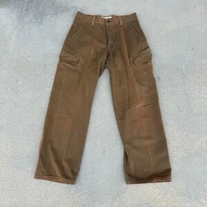 GAP Men 30x32 Brown Cargo Pants Relaxed Fit Utility Work Casual